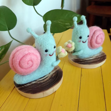 عروسک کچه مدل حلزون های دوقلو