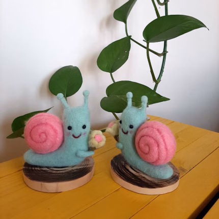 عروسک کچه مدل حلزون های دوقلو