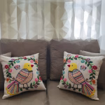 کاور کوسن گلدوزی